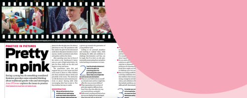 Thinking about traditional gender roles and stereotypes